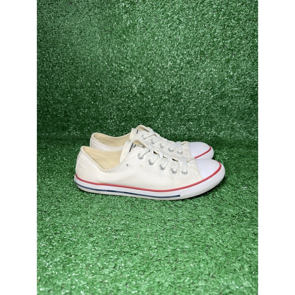 Converse Chuck Taylor All Star‎ Womens Size 6 White Casual Shoe Skate Sneakers
